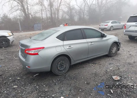 2014 Nissan Sentra S from USA, damaged, VIN 3N1AB7APXEY338850